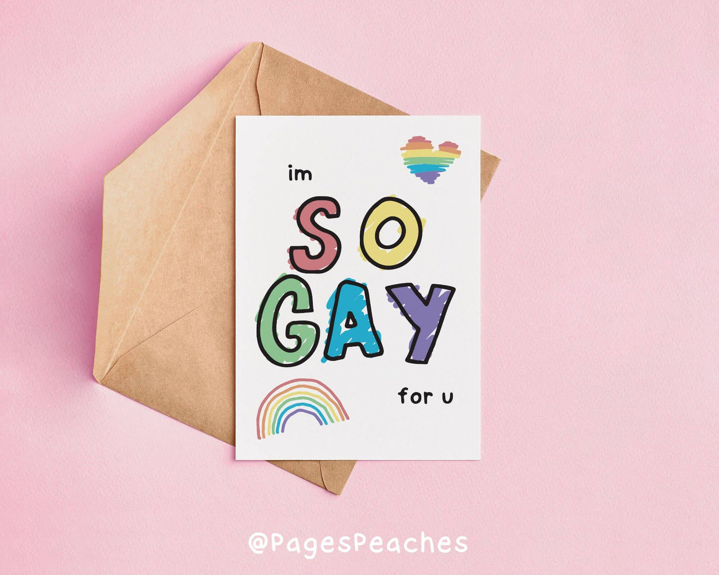 So Gay For You Card