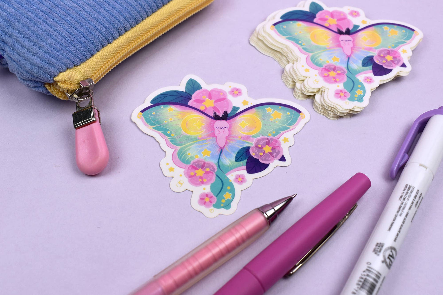 The Luna Moth Sticker