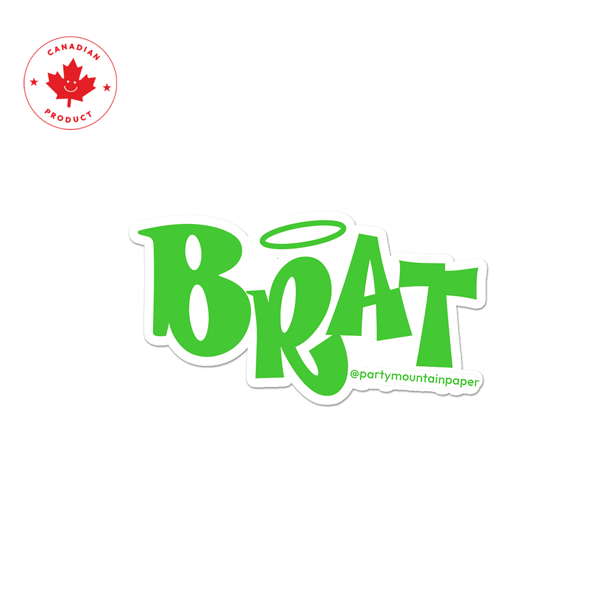 Brat Sticker