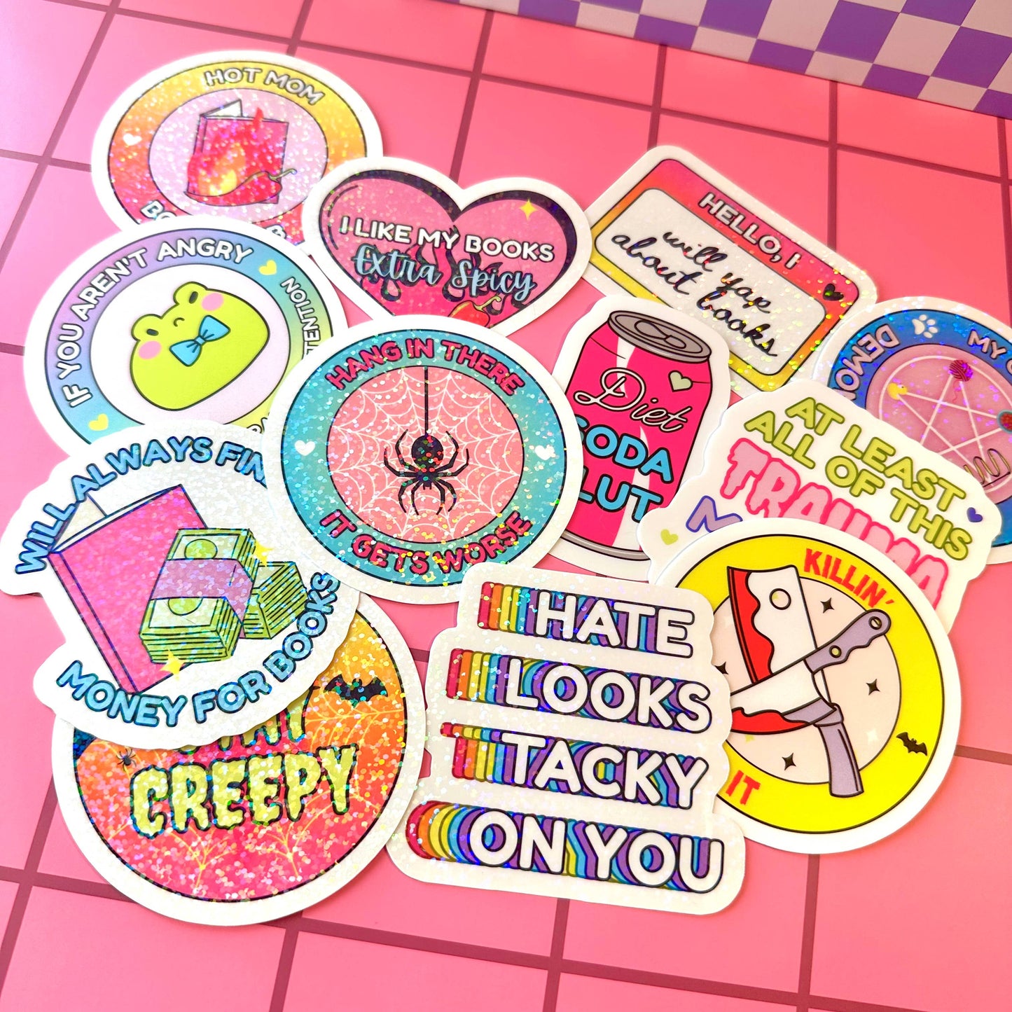 True Crime Horror Funny Waterproof Vinyl Sticker
