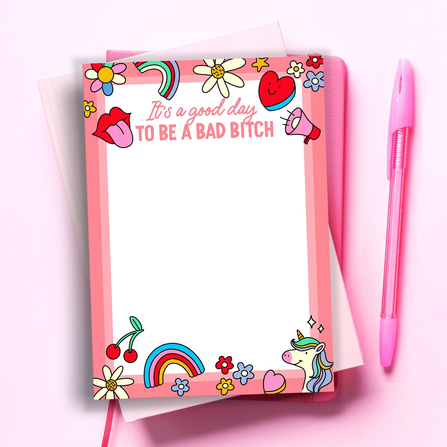 Bad Bitch To Do List Planner Notepad