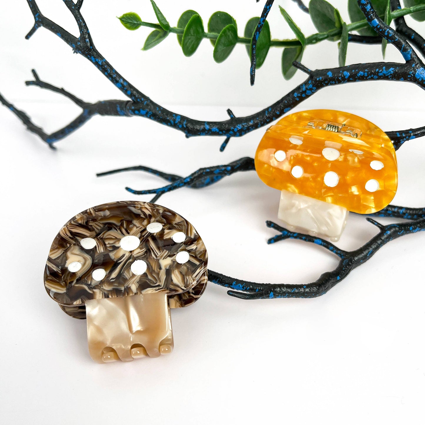 Mushroom Hair Claw Clip