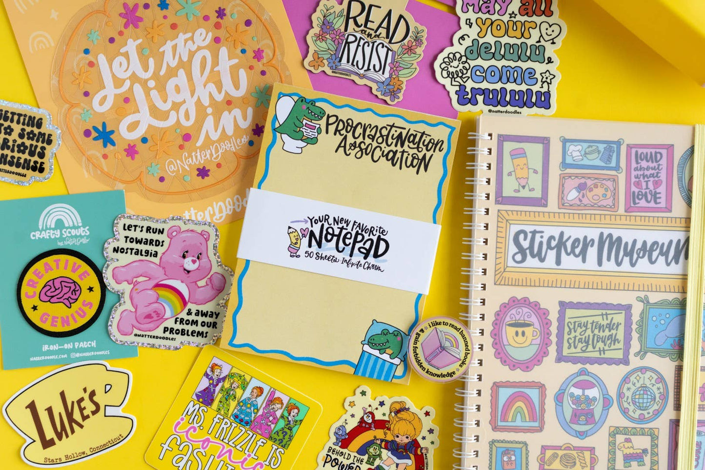 Funny Procrastination Silly Notepad – Alligator Office Humor