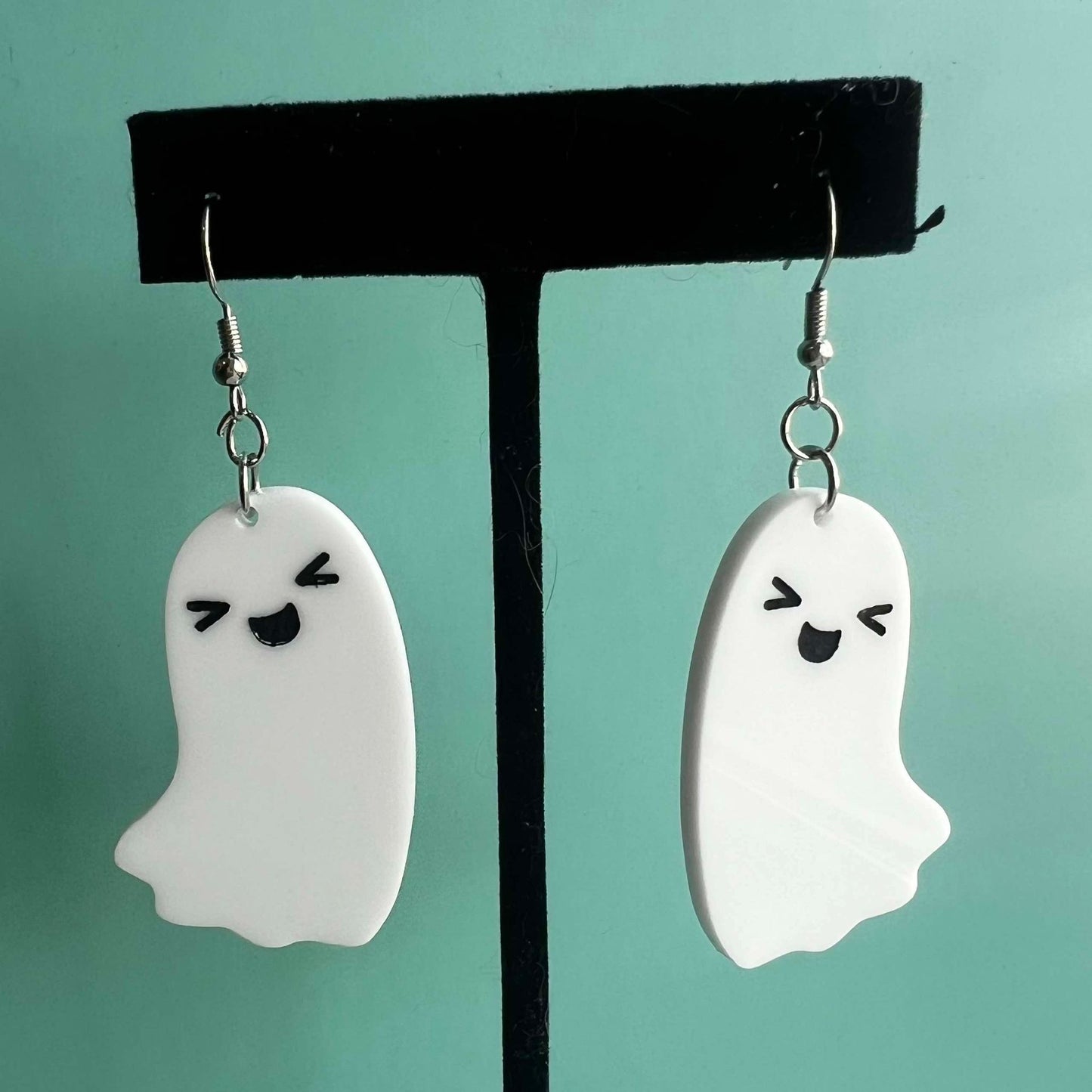 Cheesy Ghost Earrings