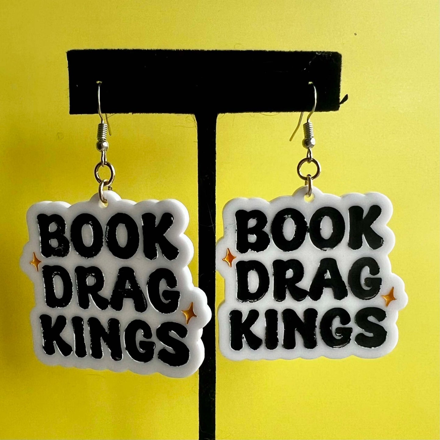 Drag King Earrings