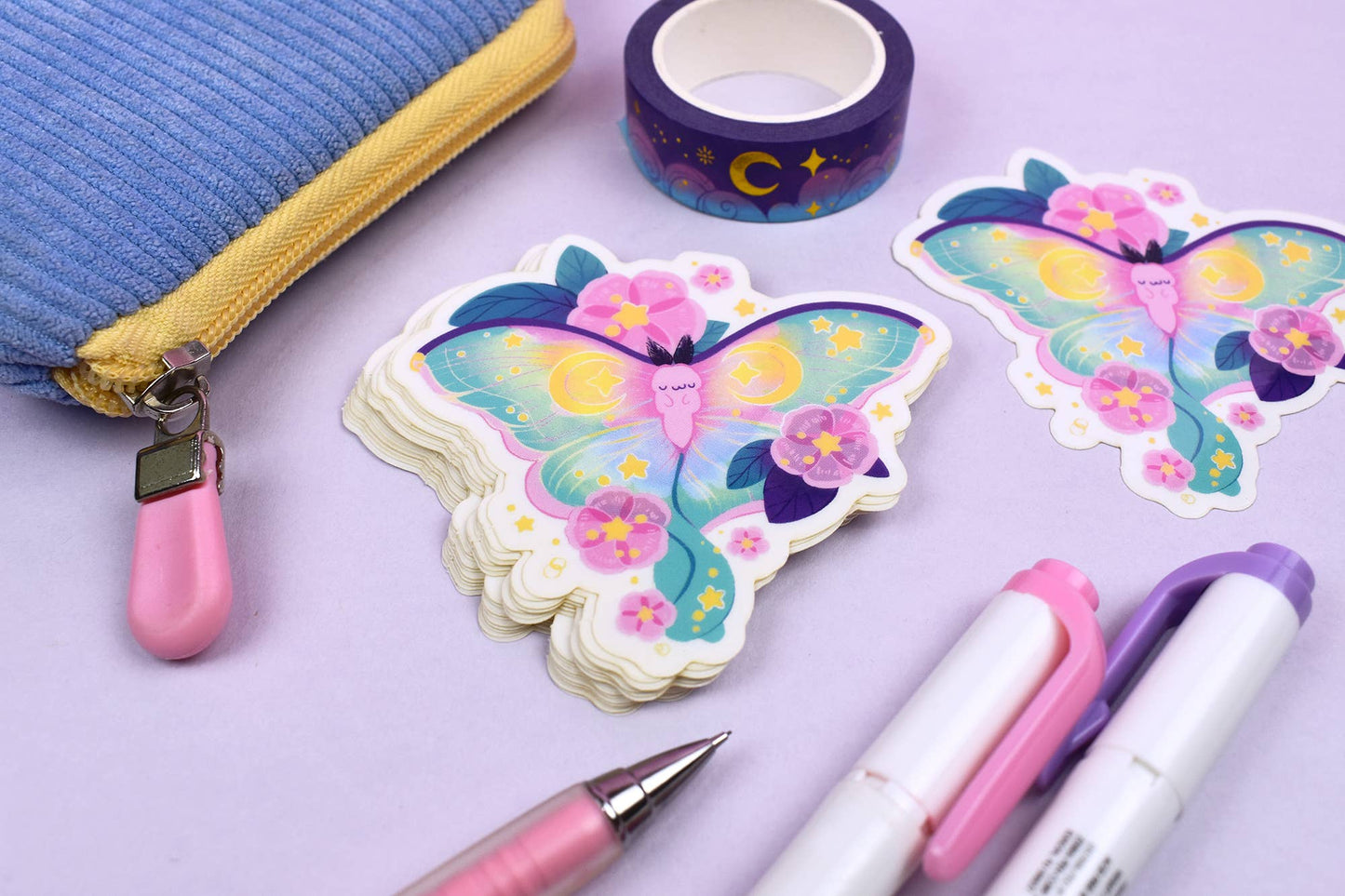 The Luna Moth Sticker