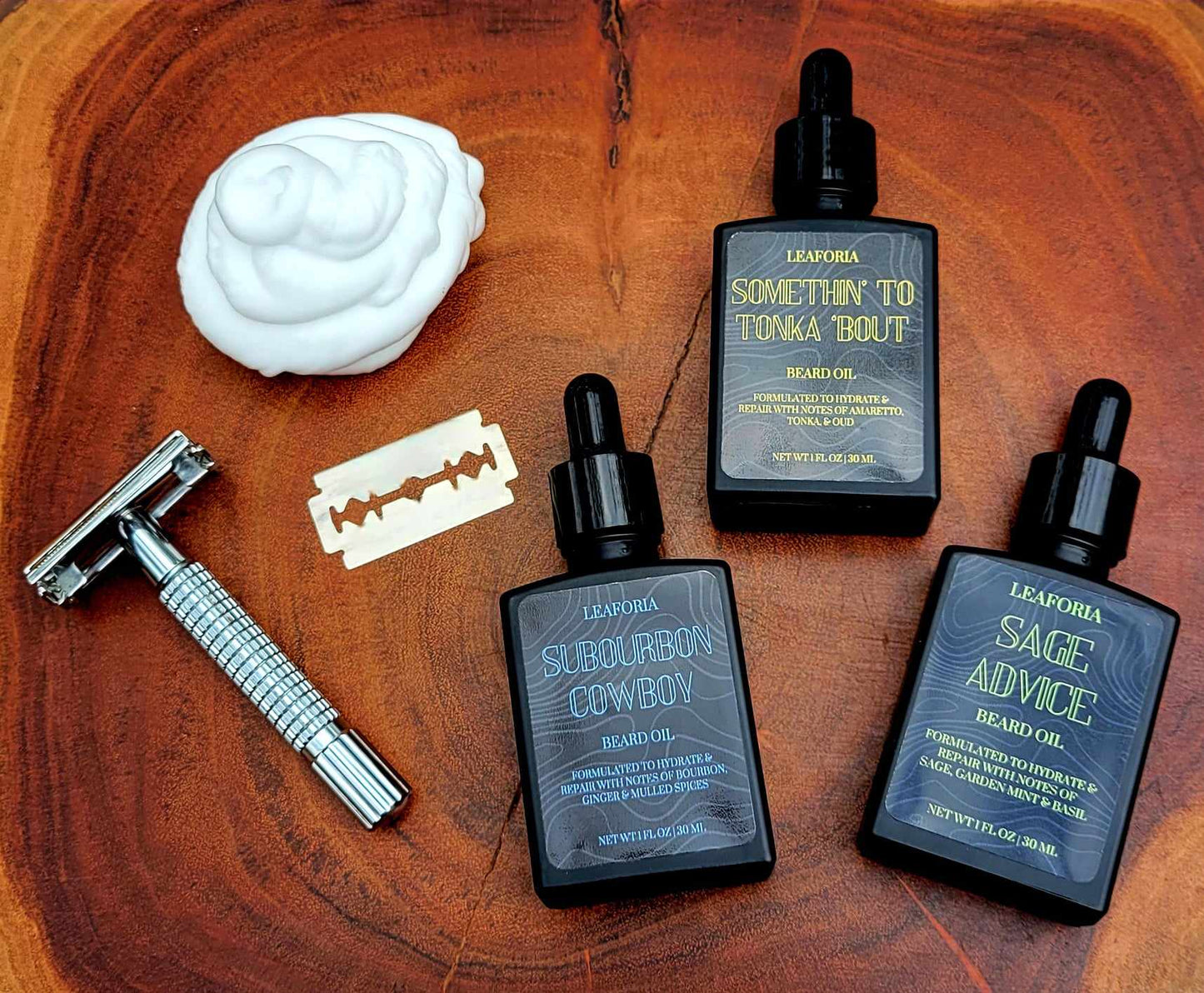 Beard Oil by Leaforia