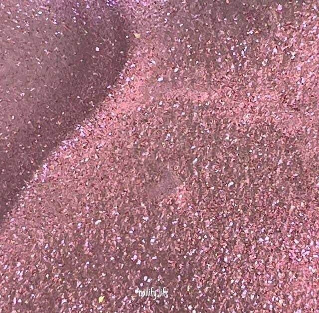 Smitten - Iridescent Pink And Holo Glitter - Nail Polish