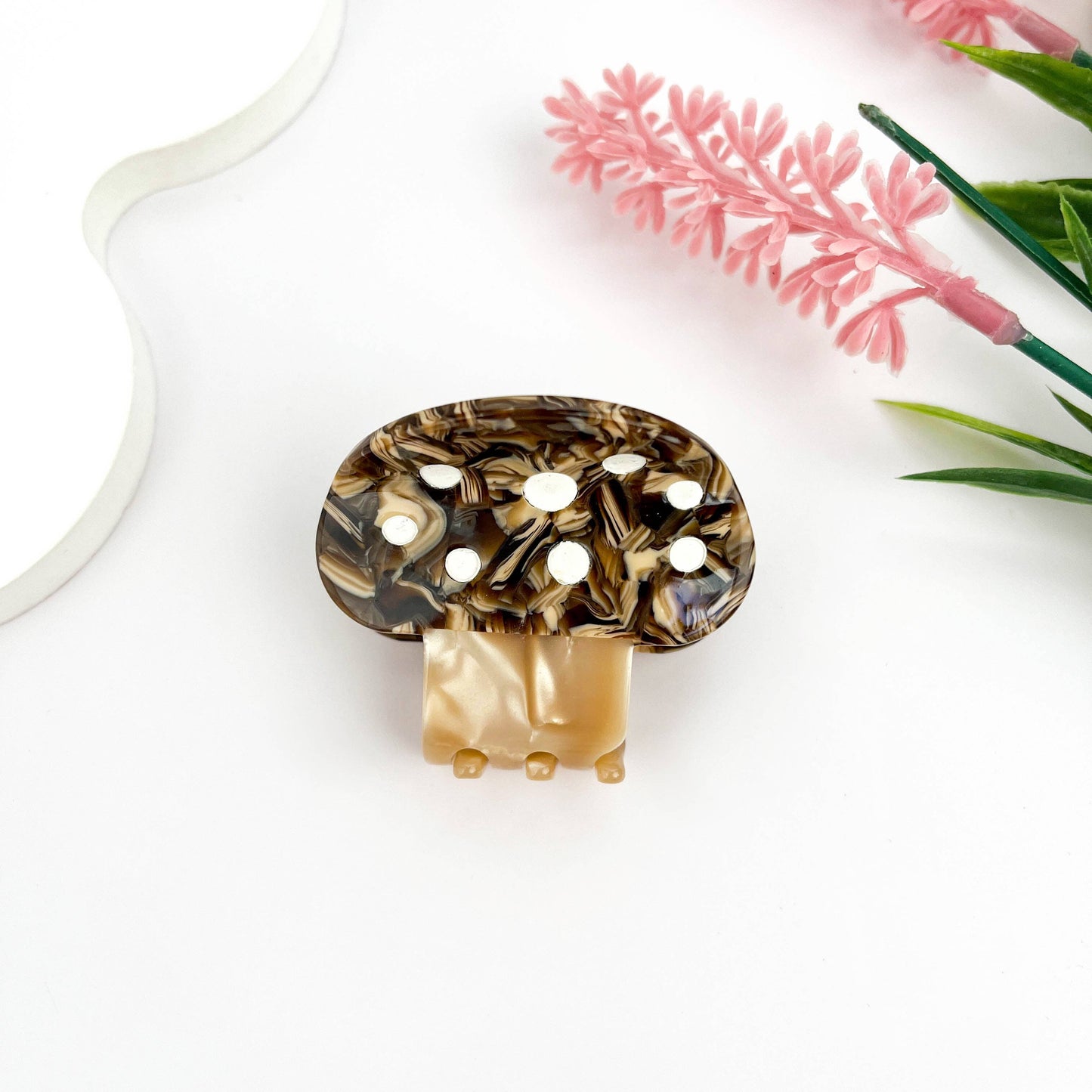 Mushroom Hair Claw Clip
