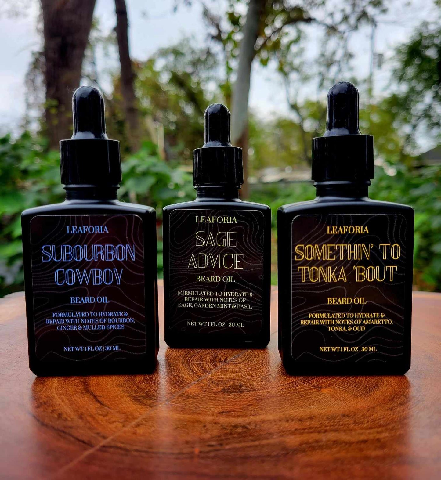 Beard Oil by Leaforia