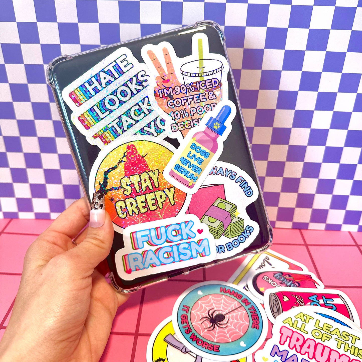 They were Roommates Books Book Waterproof Vinyl Sticker
