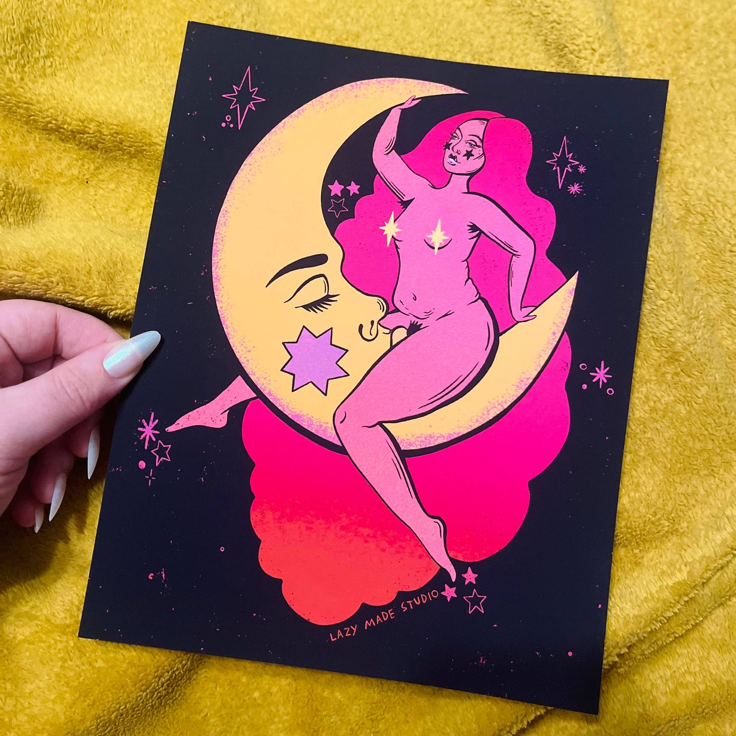 Moonlight Love 8 x 10 Art Print