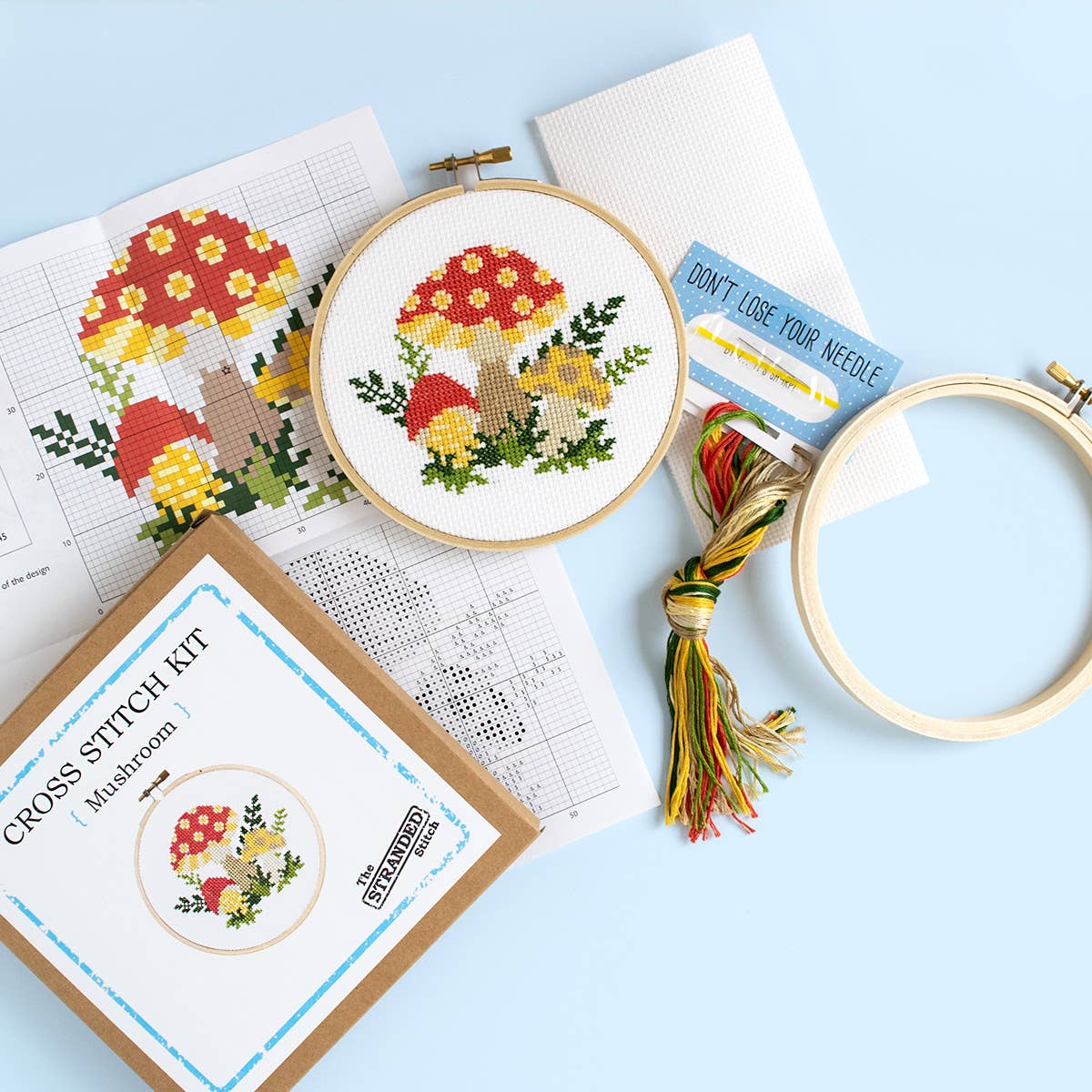 Evil Eye Cross Stitch Kit