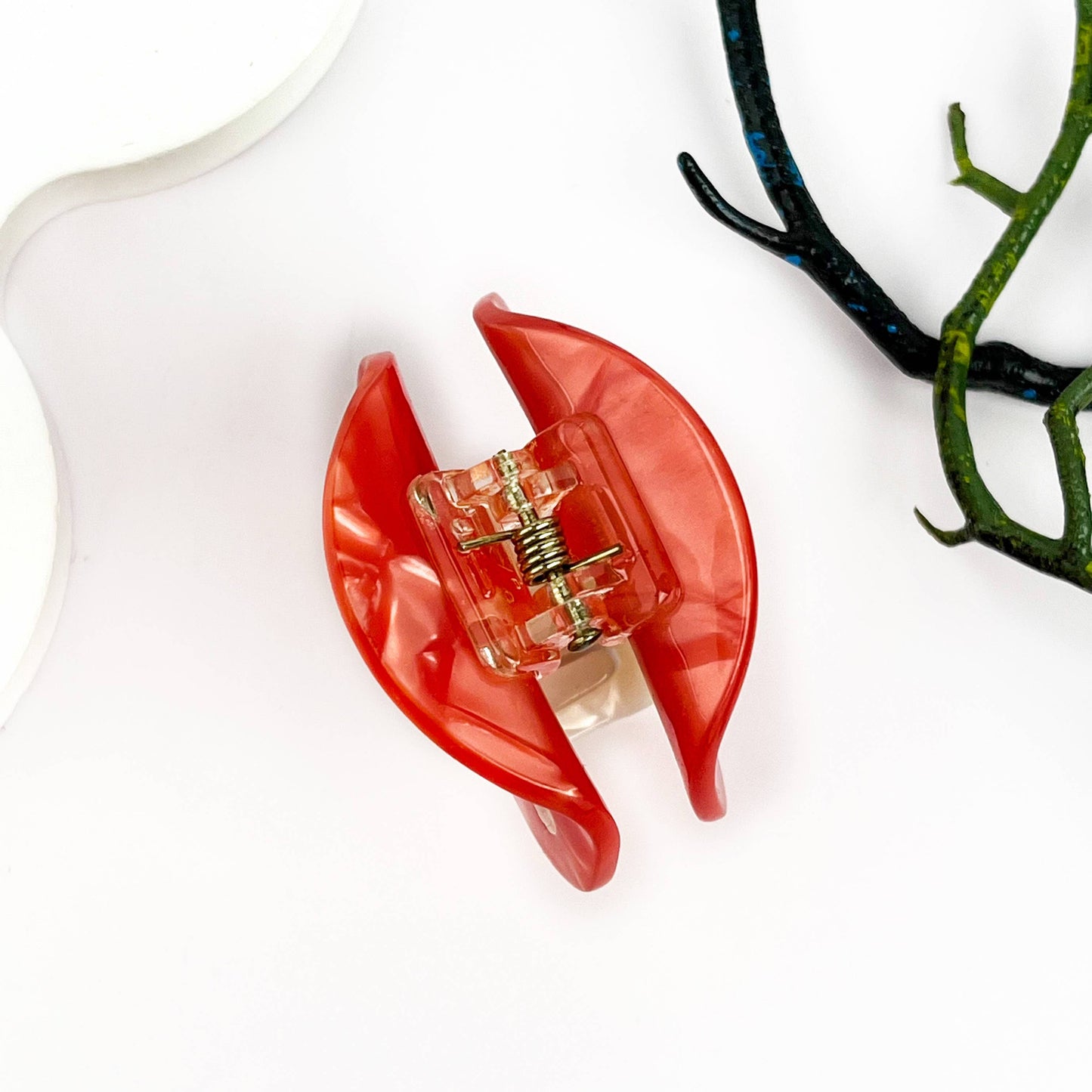 Mushroom Hair Claw Clip