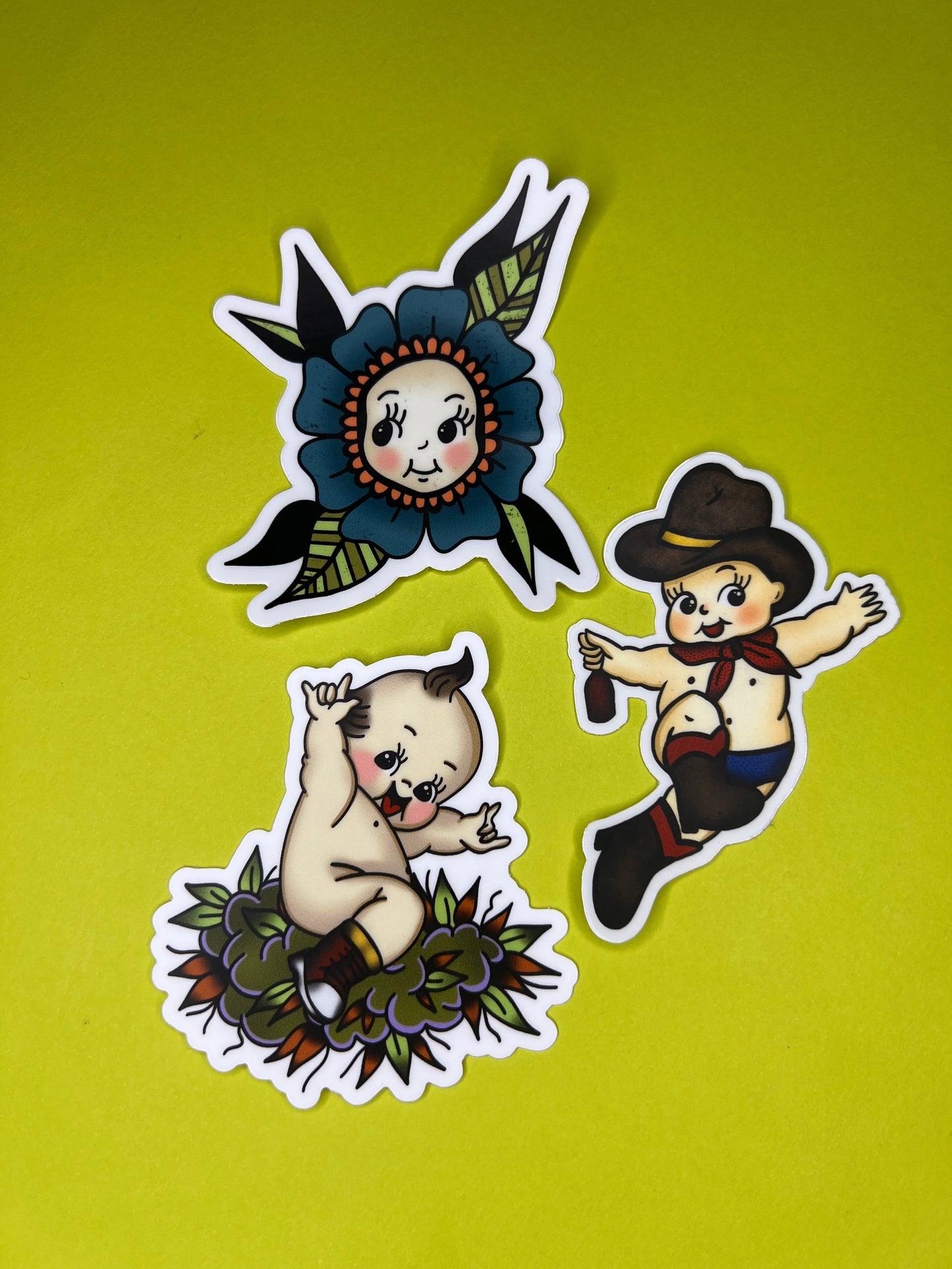 Kewpie Bud Sticker