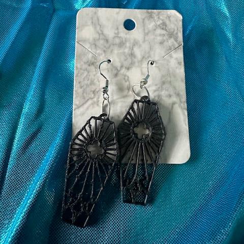 Coffin Earrings- Feral AF