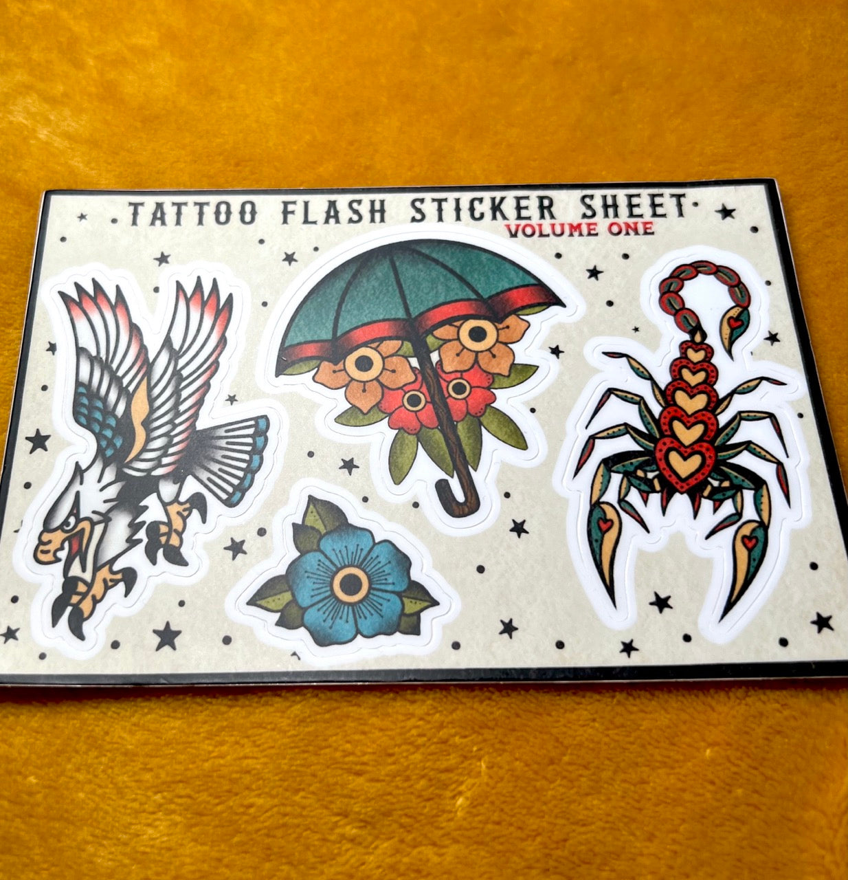 Tattoo Flash Sticker Sheet Vol. 1