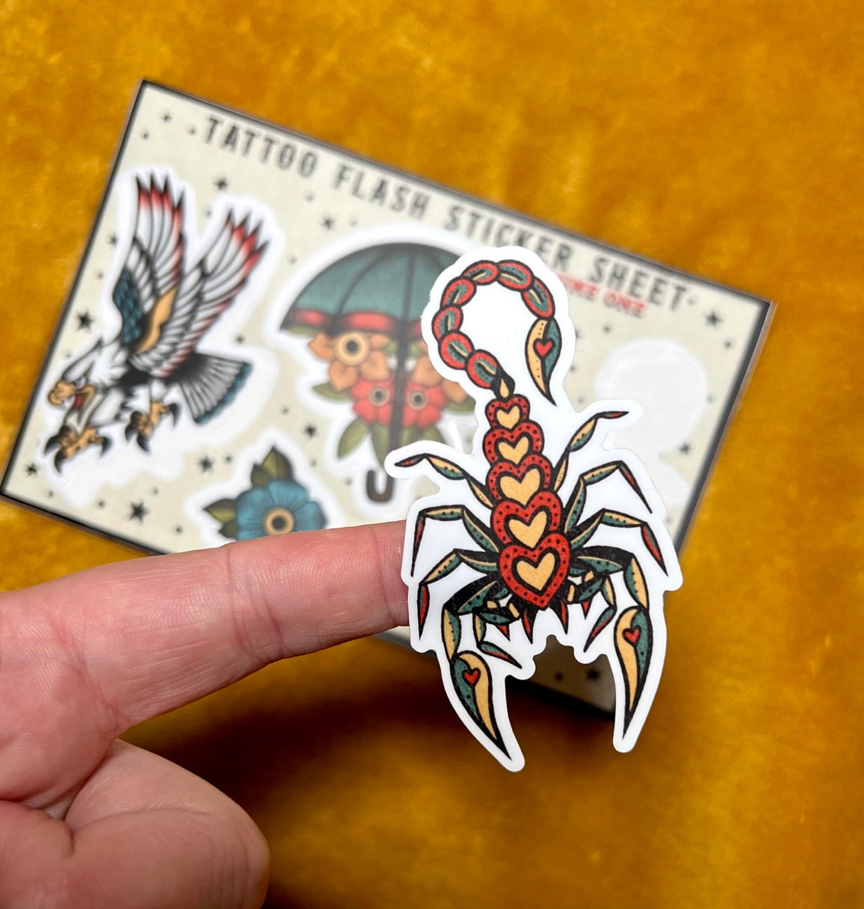 Tattoo Flash Sticker Sheet Vol. 1