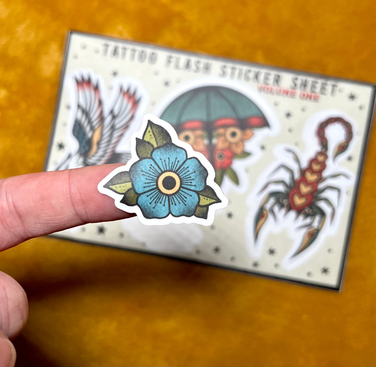 Tattoo Flash Sticker Sheet Vol. 1