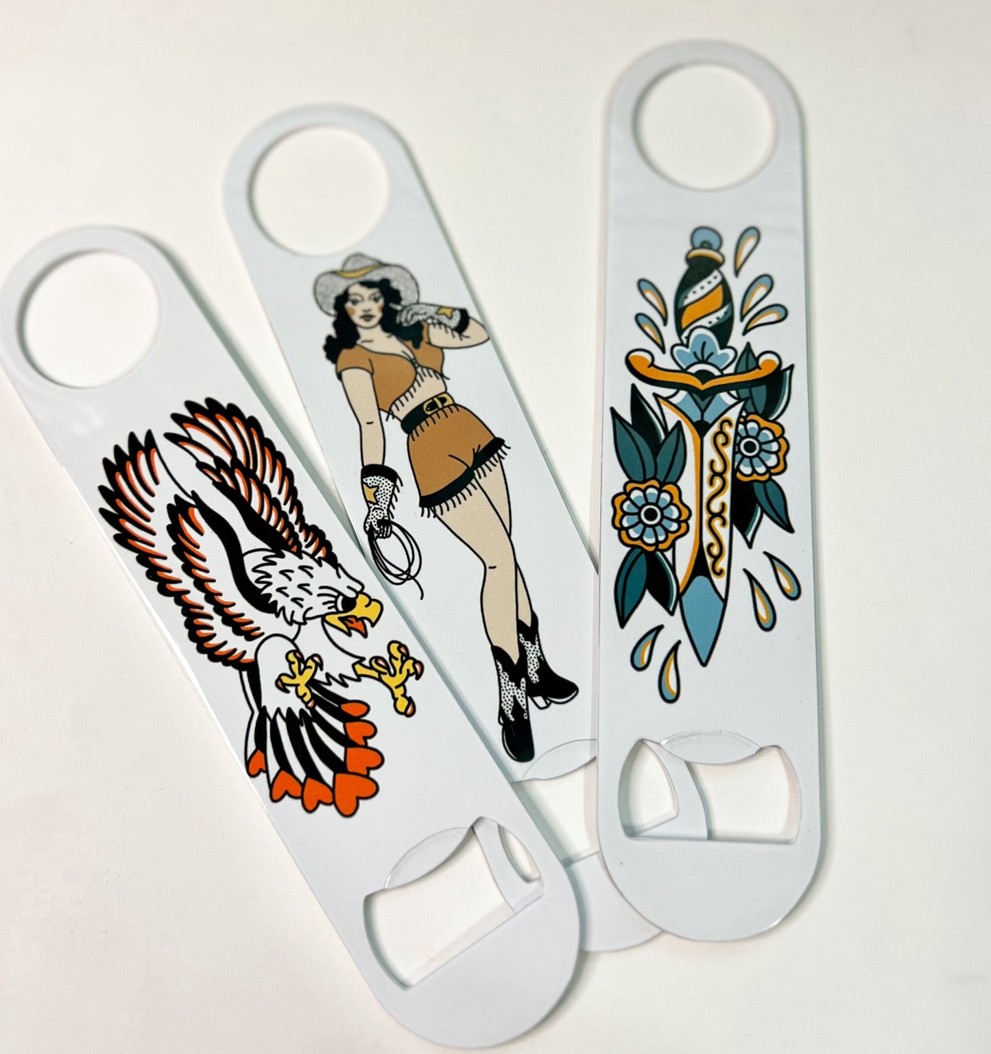 Traditional Tattoo Bottle Openers