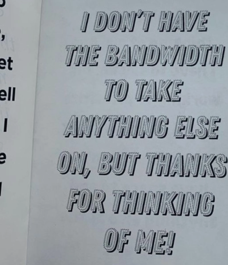 How To Say No: Take Back Your Life (Zine)