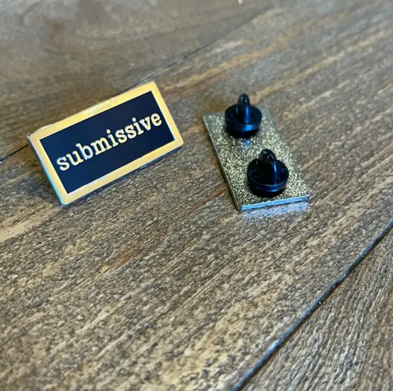 Kink Title Enamel Pins