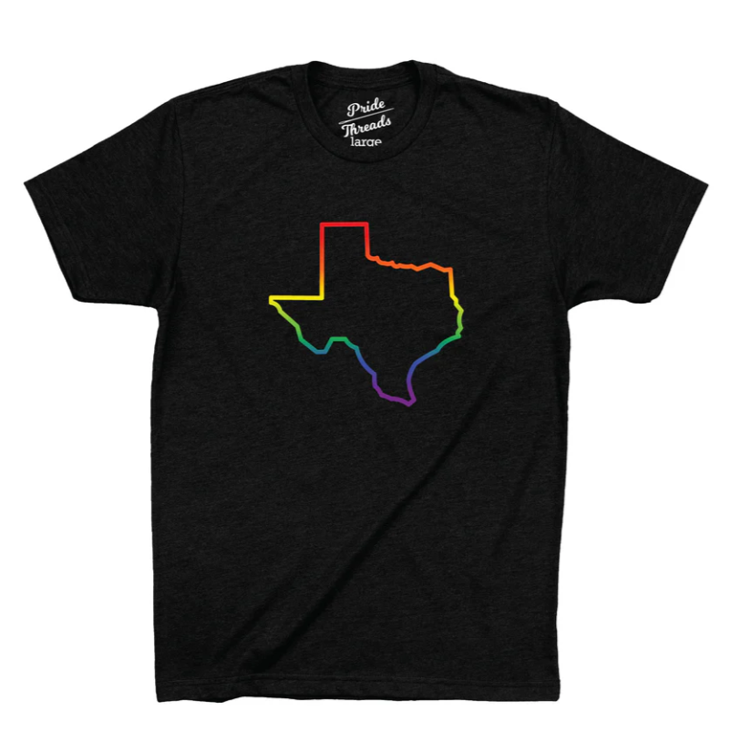 Texas Rainbow Outline