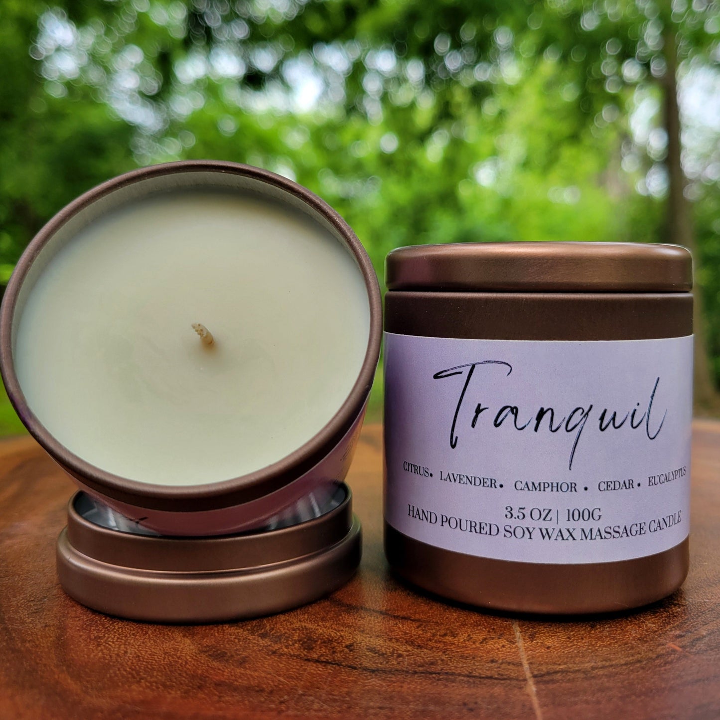 Leaforia Soy Massage Candle