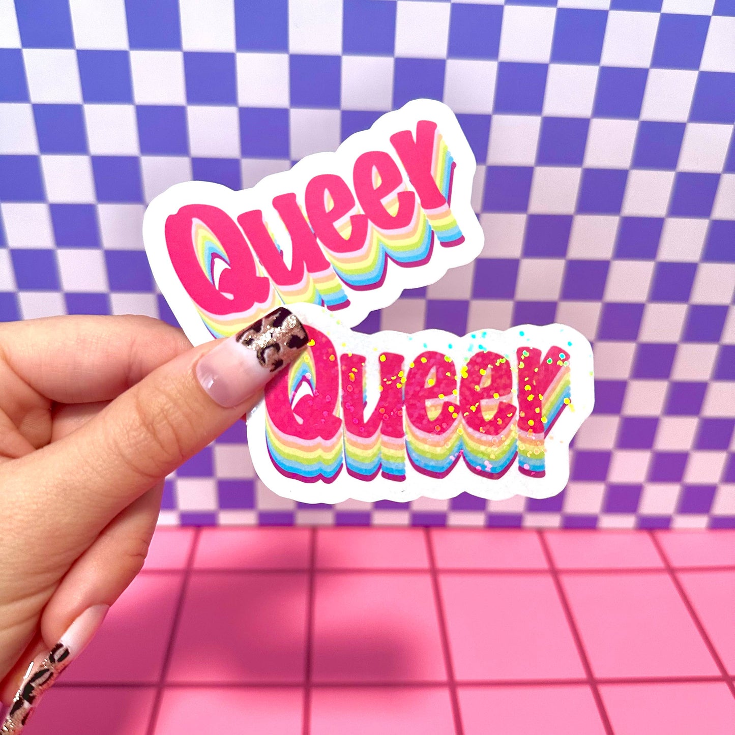 Queer LGBTQIA+ LGBT Ally Pride Waterproof Vinyl Sticker
