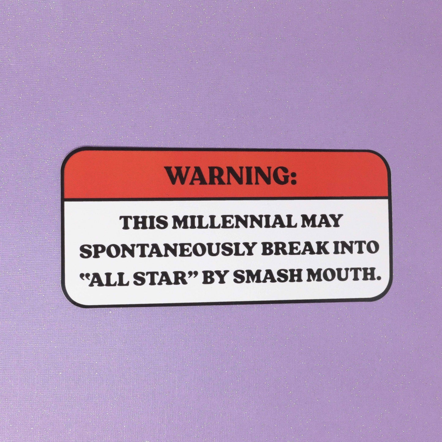 Bumper sticker - All Star Smash Mouth