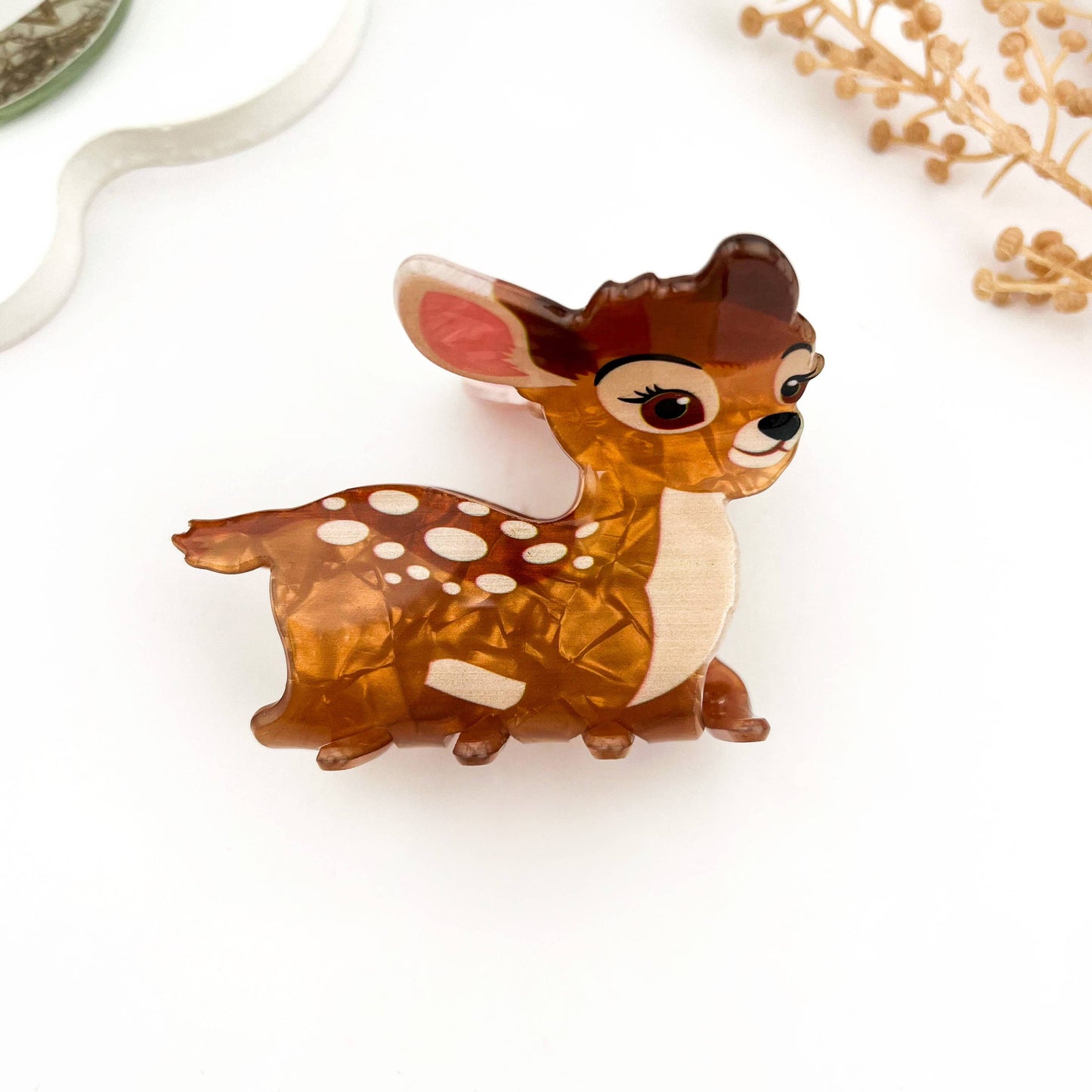 Deer Hair Claw Clip