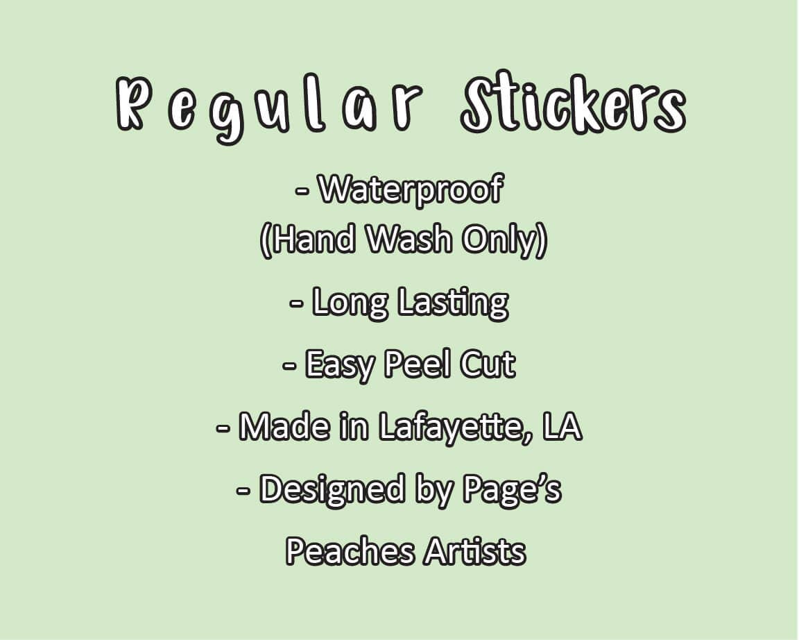 Holo Tie Me Up Sticker