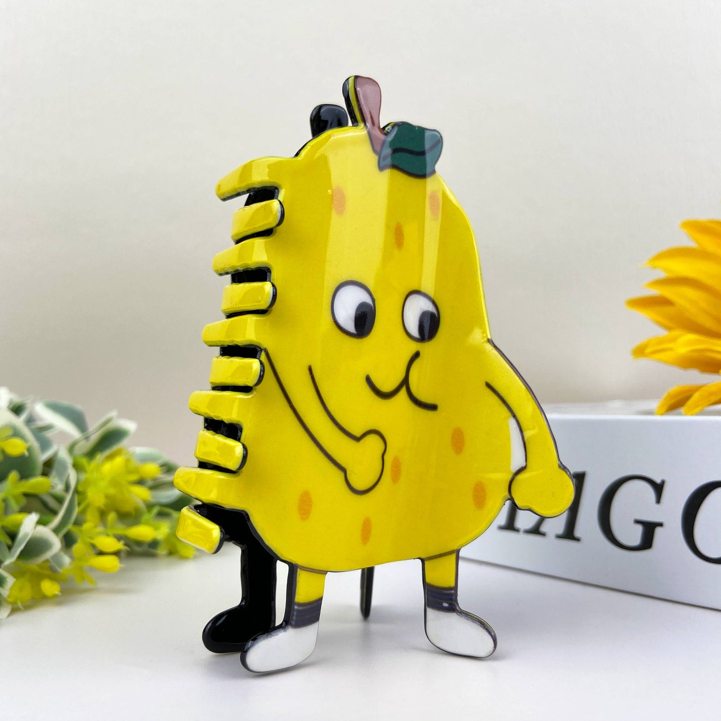 Cartoon fruit hair clips