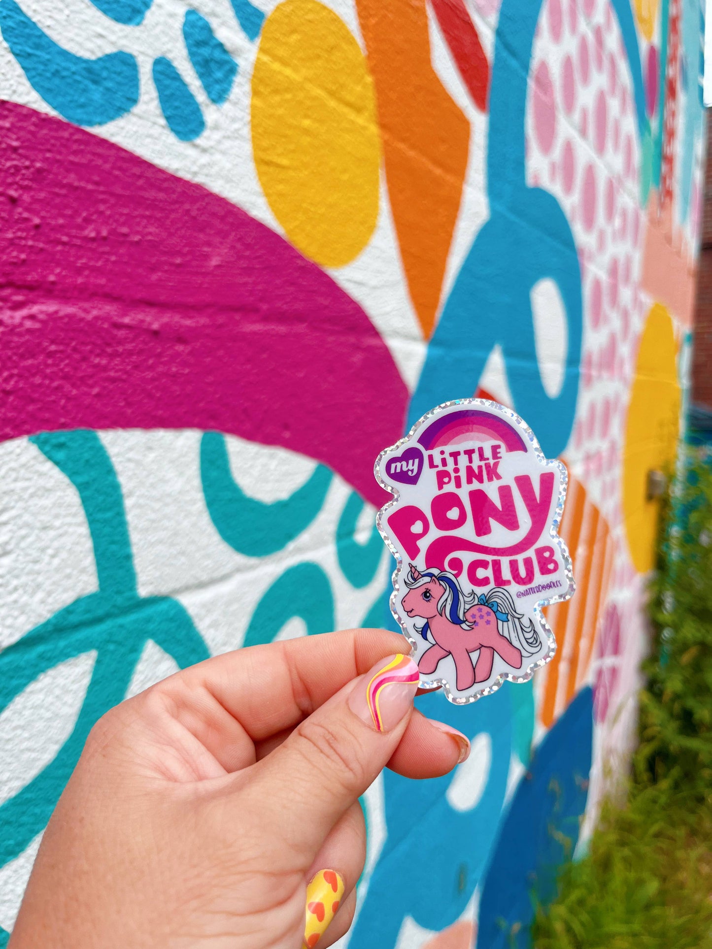 My Little Pink Pony Club Chappell Roan Queer Pop Sticker