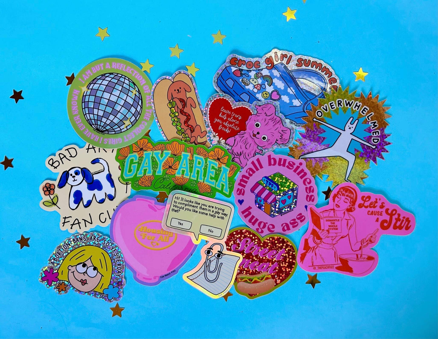 Abortion Bans Are So Yesterday Glitter Sticker