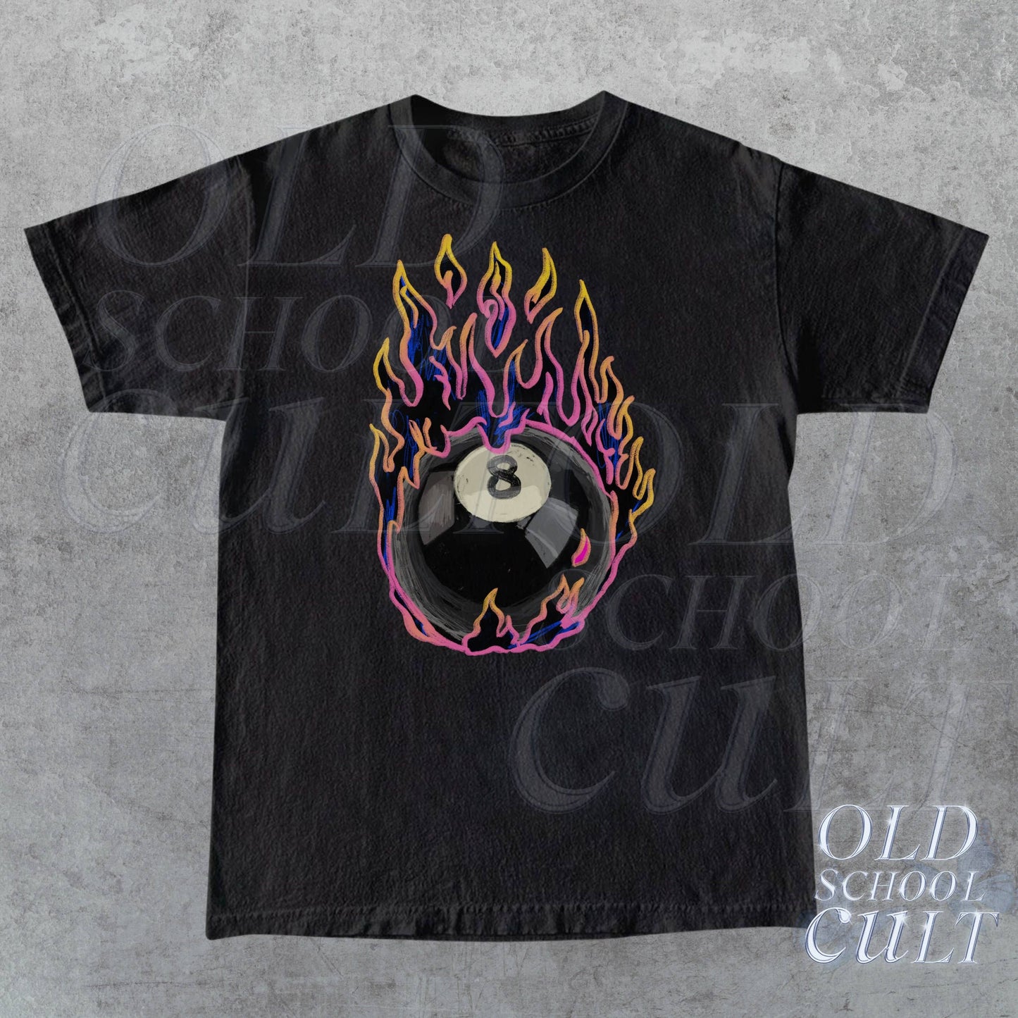Vintage 8 Ball Shirt, Retro Billiards Tee, Magic Eight Ball