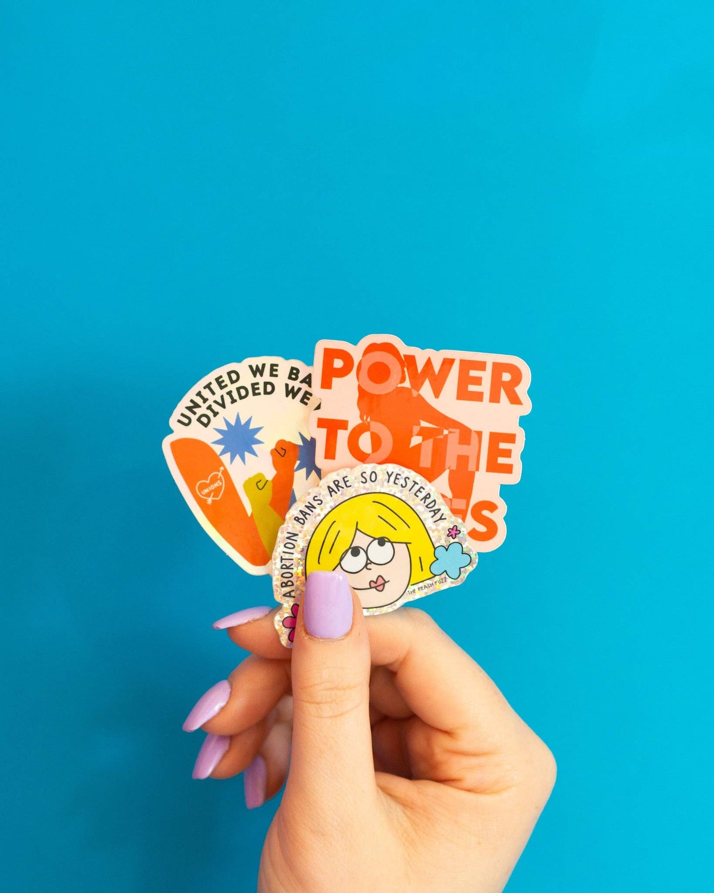 Abortion Bans Are So Yesterday Glitter Sticker