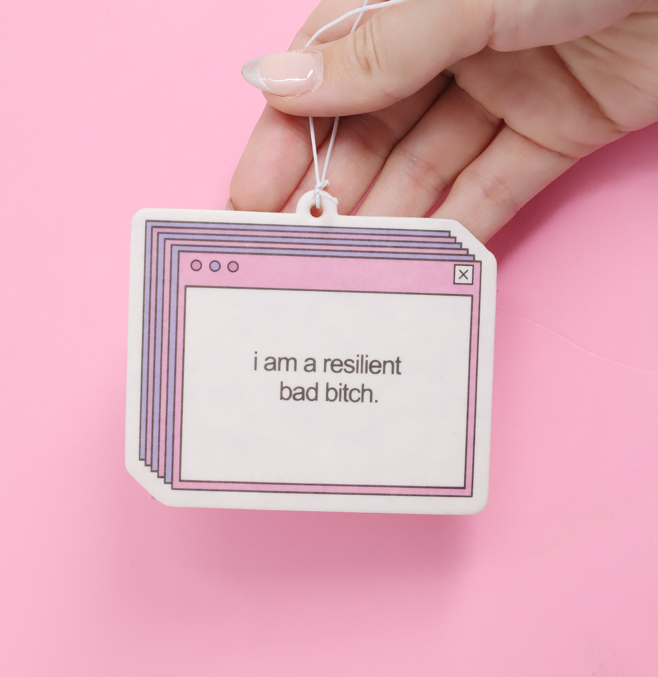 Airfreshener I am a resilient bitch