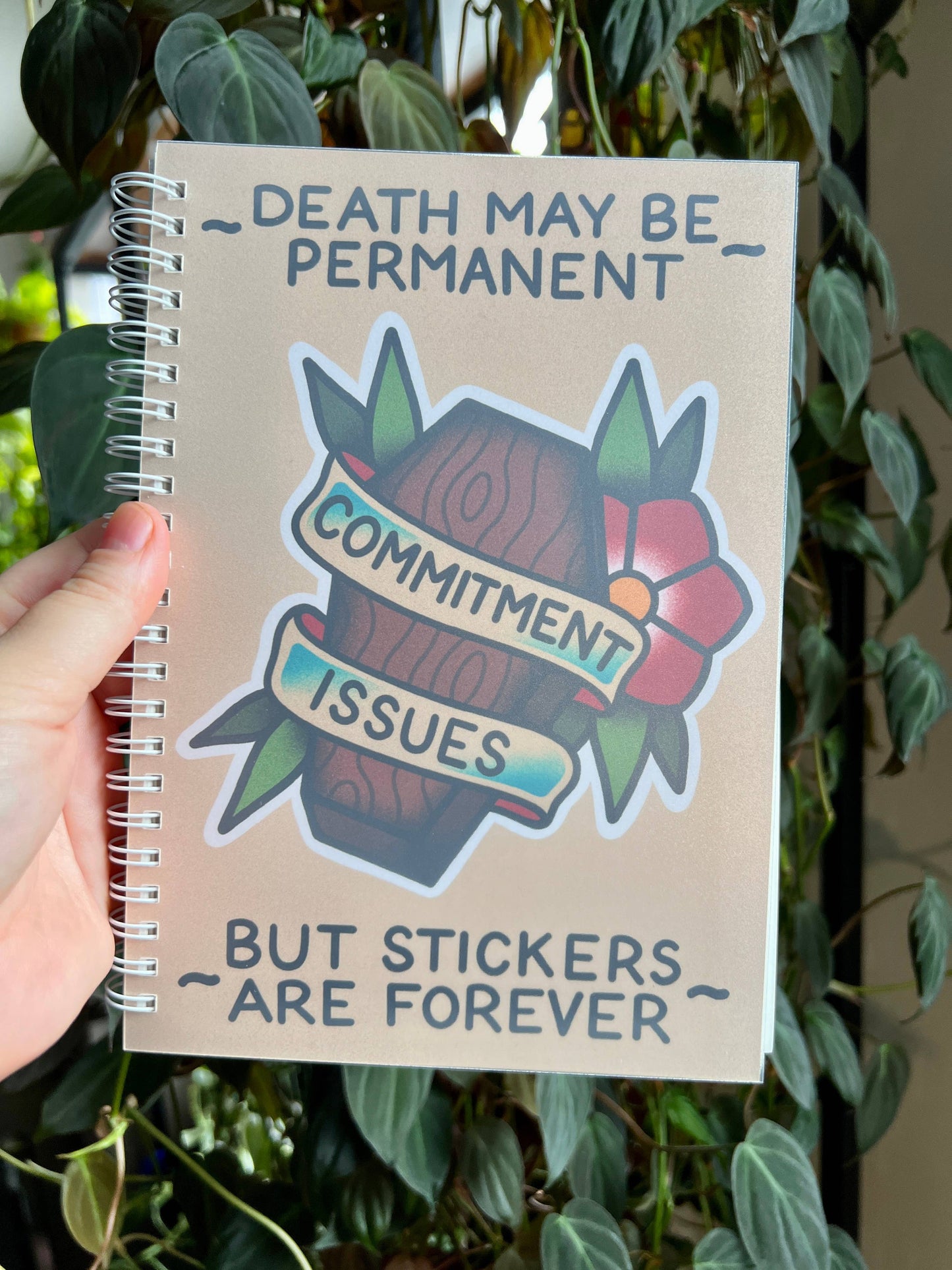 6" x 8" Sticker Book with 50 Pages of Reusable Sticker Paper