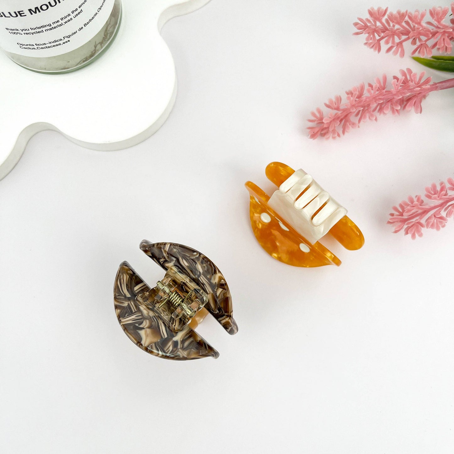 Mushroom Hair Claw Clip
