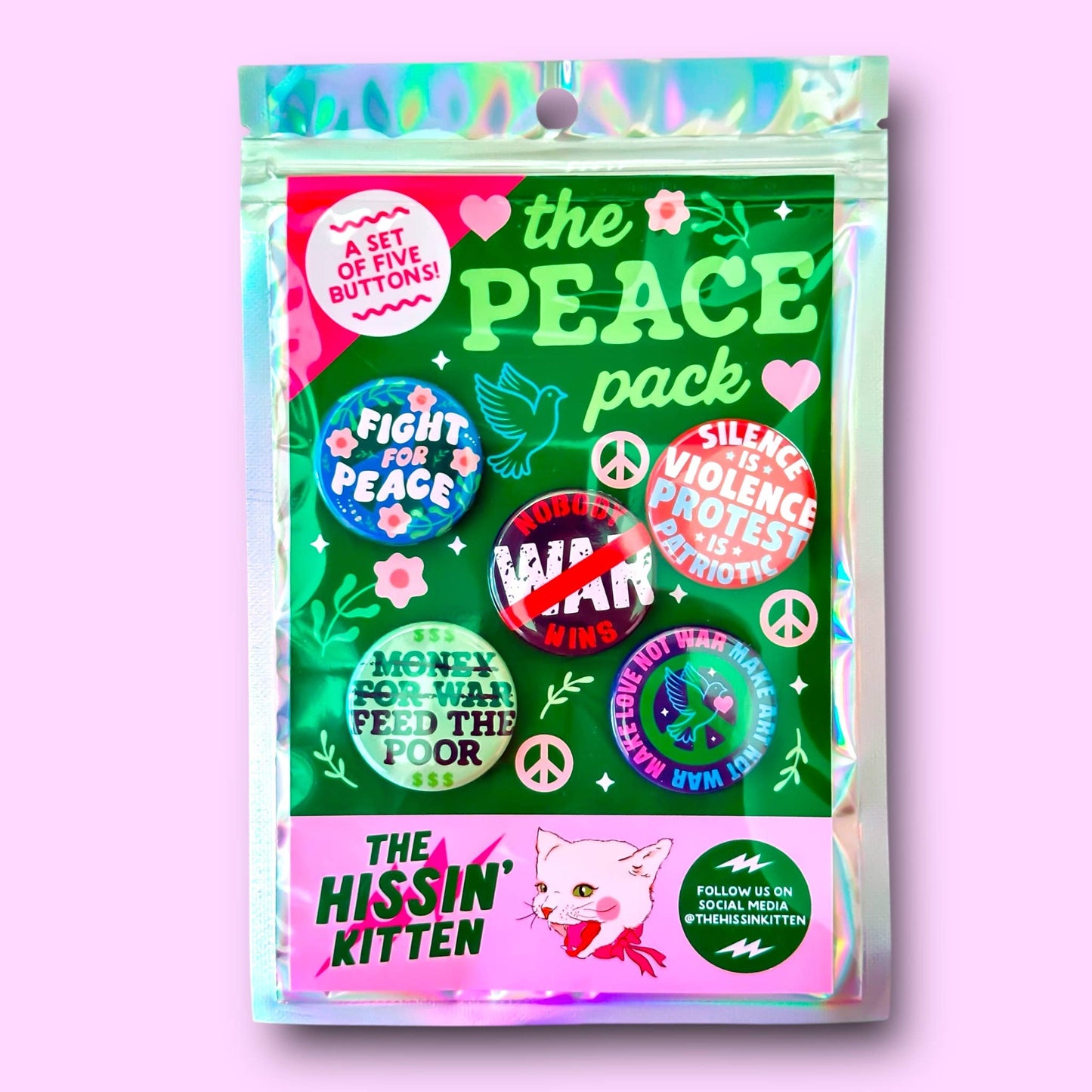 The Peace Pack Buttons