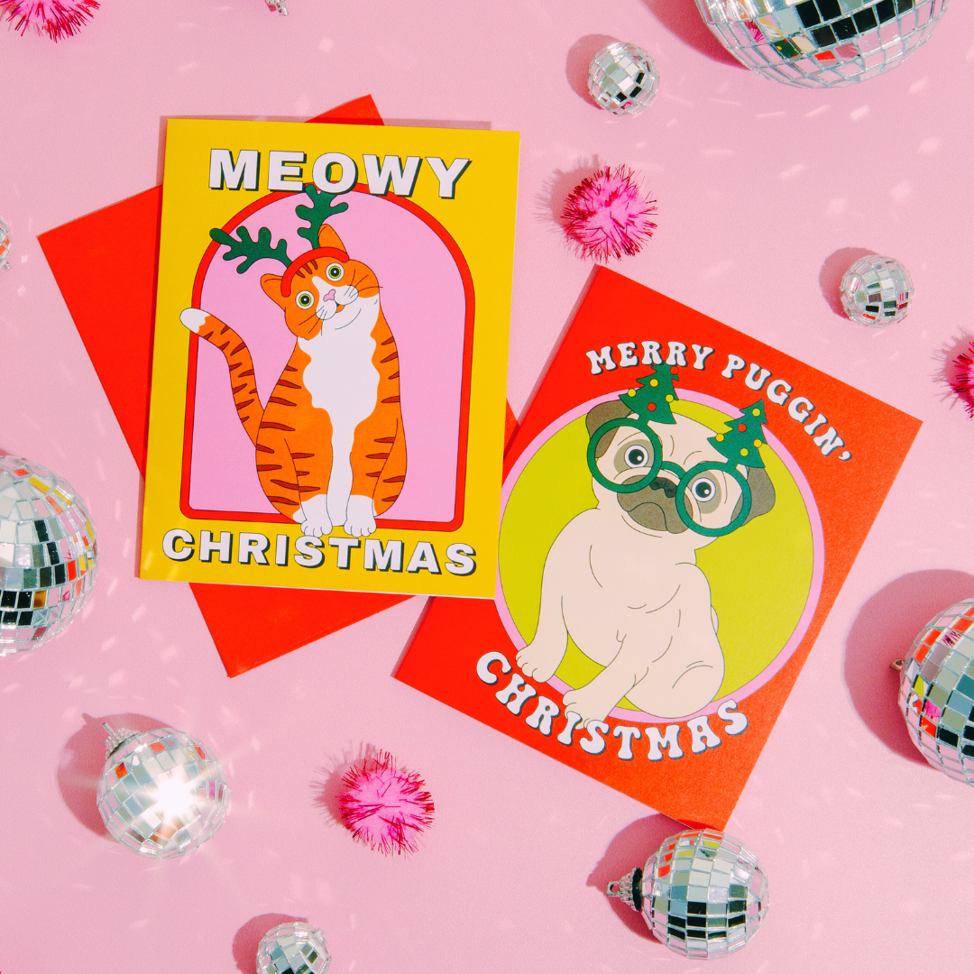 Meowy Christmas | Christmas Card