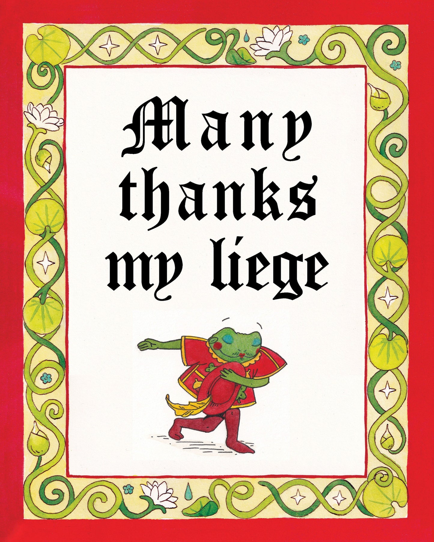 Herald Thank You Card