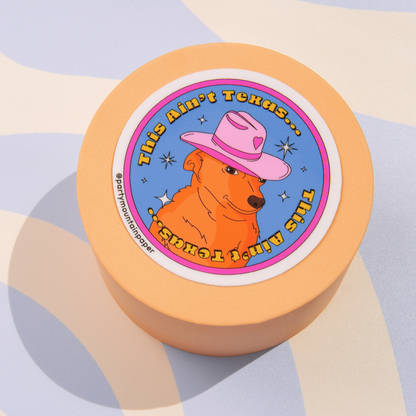 Texas Pup Sticker | Last Chance