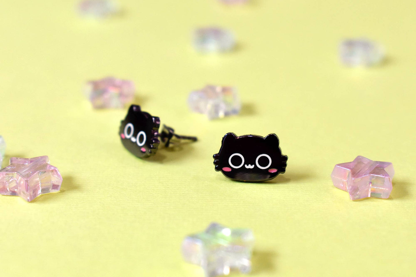 Cats! Stud Earrings