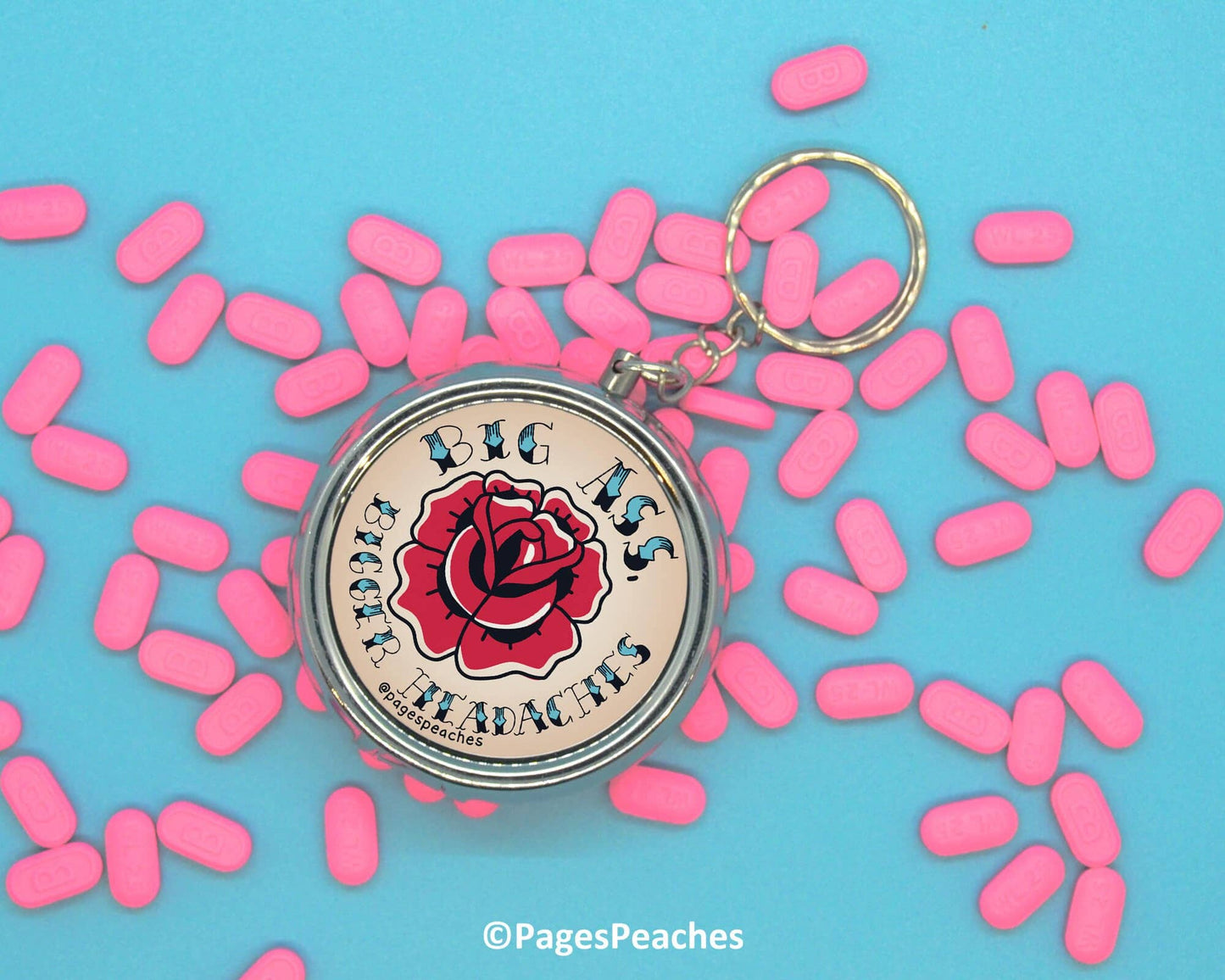 Big Ass, Bigger Headaches Pill Case