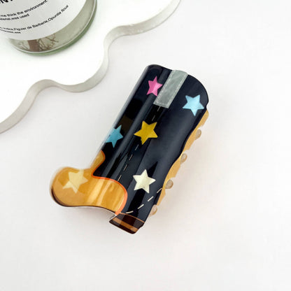 Cowboy Boots Acrylic Hair Claw Clip