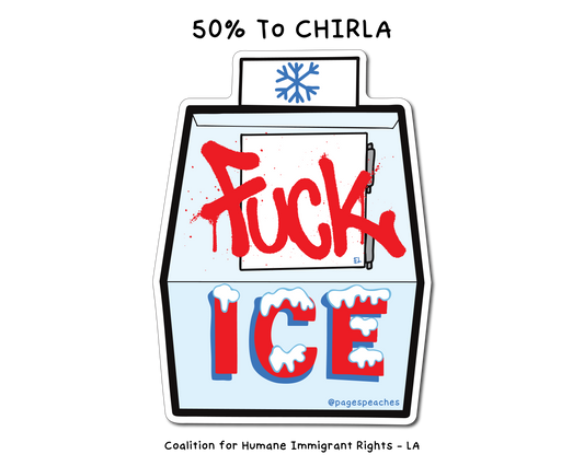 Fuck ICE Waterproof Vinyl Sticker for Water Bottles