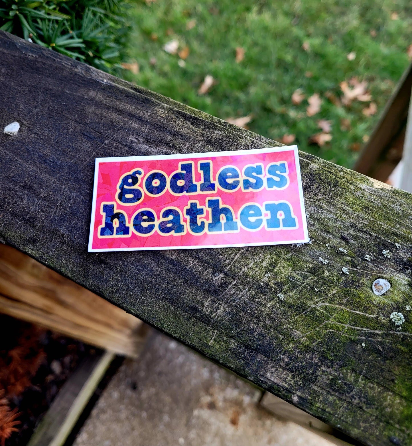 Godless Heathen Sticker