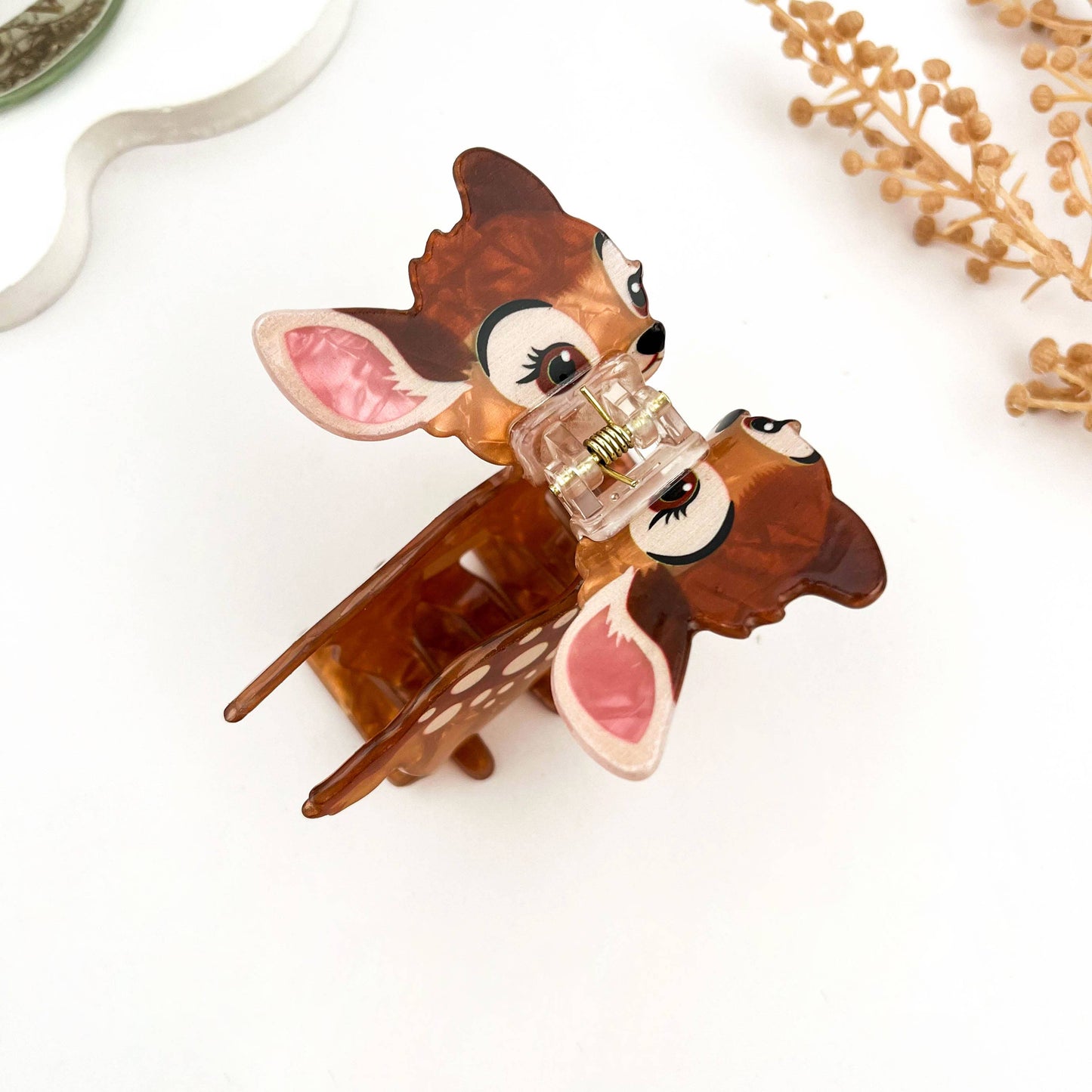 Deer Hair Claw Clip